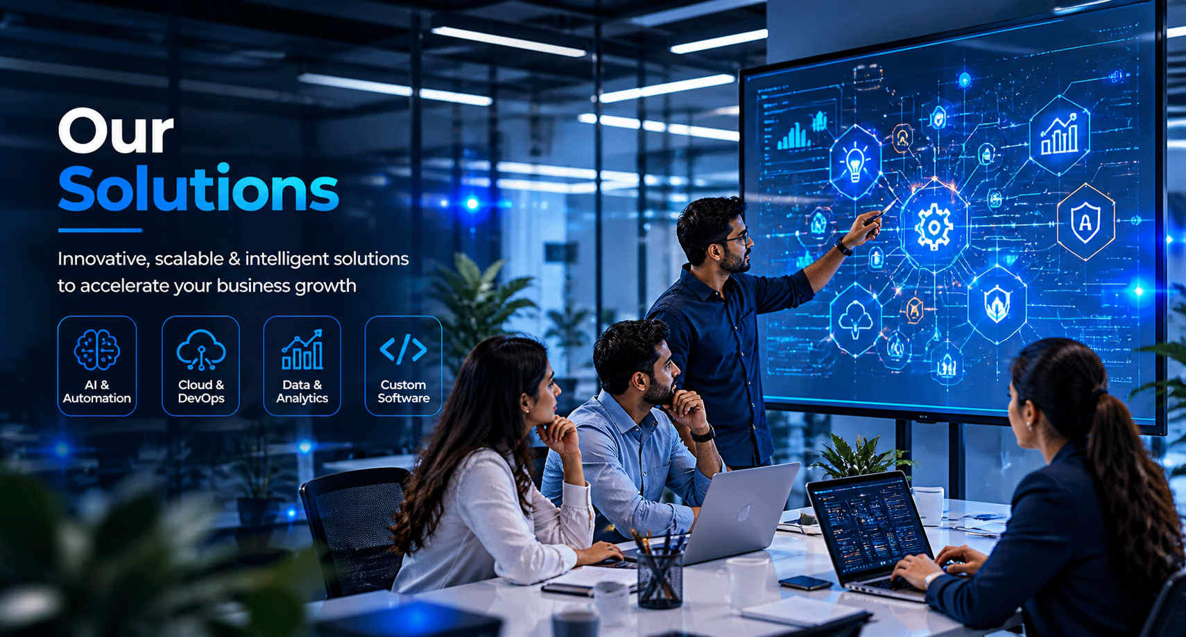 Enterprise technology operations dashboard